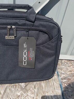 Black Men's Laptop Briefcase